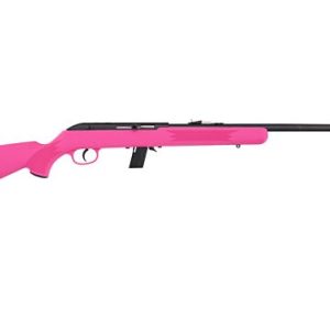 SAVAGE 64F 22LR 21" BBL BLUED/PINK SYNTHETIC