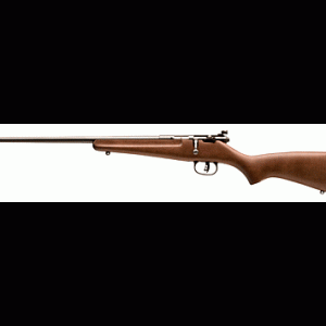 SAVAGE RASCAL YOUTH SINGLESHOT 22LR LH ACCU TRIG BLUED/HWOOD