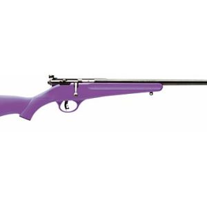 SAVAGE RASCAL YOUTH SINGLESHOT 22LR ACCU TRIG BLUED/PURPLE