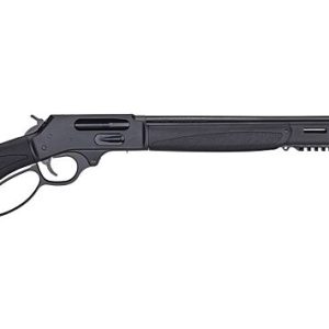 HENRY X MODEL LEVER 410 AXE 15.14" TB BLUED BLACK SYN.