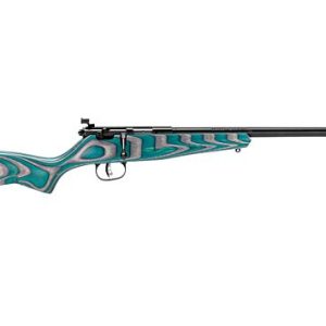 SAVAGE RASCAL YOUTH SINGLESHOT 22LR MINIMALIST TEAL/GRAY