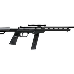 SAVAGE 64 PRECISION 22LR 20RD 16.5" HB SYNTHETIC CHASSIS BLK