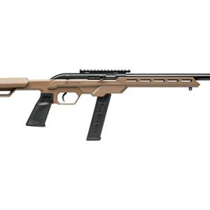 SAVAGE 64 PRECISION 22LR 20RD 16.5" HB SYNTHETIC CHASSIS FDE
