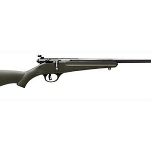 SAVAGE RASCAL YOUTH SINGLESHOT 22LR ACCU TRIGGER BLUED/GREEN