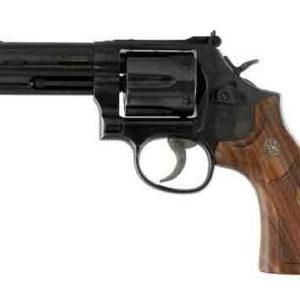S&W 586 CLASSIC 357MAG 4" AS 6-SHOT BLUED WOOD