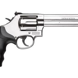 S&W 686 357MAG 6" AS 6-SHOT STAINLESS STEEL RUBBER