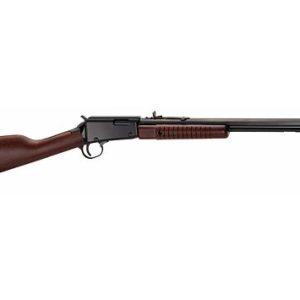 HENRY PUMP ACTION 22S/L/LR 20" OCTAGON BLUED WALNUT