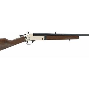 HENRY SINGLE BARREL 45-70 GOV 22" BRASS RECEIVER WALNUT
