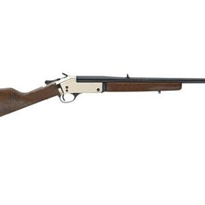 HENRY SINGLE BARREL 357/38 22" BRASS RECEIVER WALNUT