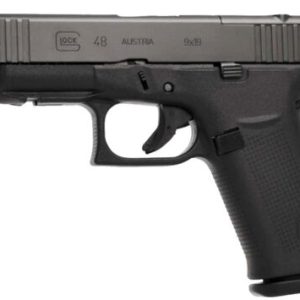 GLOCK 48 MOS 9MM LUGER FS 10RD BLACK POLY FRONT RAILS REBUILT