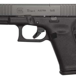GLOCK 19 MOS 9MM GEN5 FS 10-SHOT W/FRONT SERATIONS