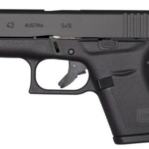 GLOCK 43 9MM LUGER FS 6-SHOT BLACK